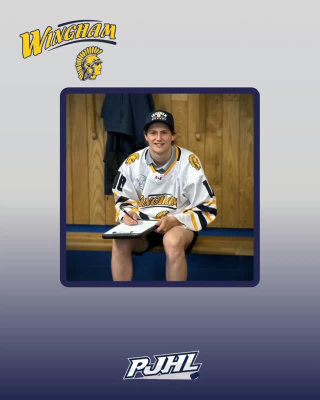 📢 The Wingham Ironmen are excited to officially welcome 2008-born forward Reid Ward to the organization! 

Reid joins the Ironmen after a strong season with the U18A West Coast Whitecaps, where he recorded 25 points and elevated his game with an impressive playoff performance. He also gained valuable experience as an AP with the Ironmen throughout the season.

A hardworking and dedicated power forward, Reid brings a great combination of skill, strength, and compete level to our forward group. His commitment to improving and his team-first attitude make him an exciting addition to the roster.

We’re proud to add another talented local player to the Ironmen family and look forward to watching Reid continue his development in Wingham.

Welcome to the Tinmen, Reid! 🟦🟨
#IronmenHockey #Tinmen #PJHL