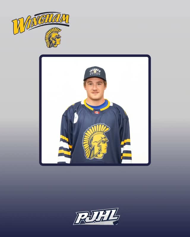 The Wingham Ironmen are pleased to announce the signing of Cade Moffat, a 2007-born forward from Ripley! Welcome to the Tinmen, Cade! 🟦🟨

#ironmen #tinmen #pjhl