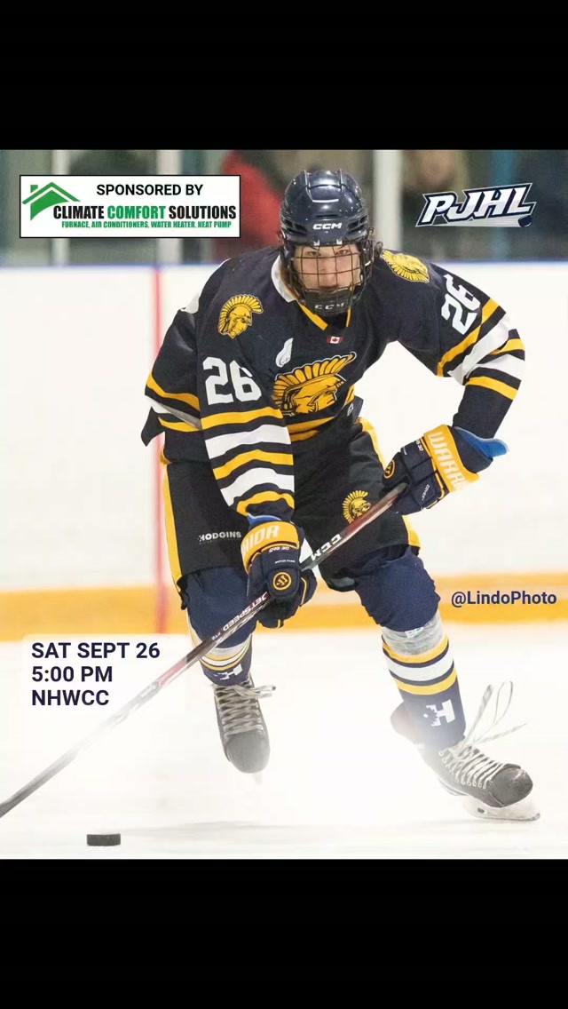 Busy day in Wingham! Home game at 5 pm vs the Clinton Radars!

🙌 Climate Comfort Solutions 

Before that it's TD Tree Day, 9-12, and there's an Ironmen BBQ at the Wingham Home Hardware  from 11-2. 

Come on out and support your Ironmen! 🟦🟨

📸 @ LindoPhoto