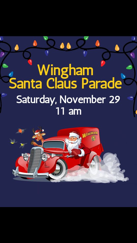The Ironmen don't play this weekend but you have a chance to catch them in the Wingham Santa Claus Parade! Hope to see you there! ☃️

#ironmen #tinmen #Wingham #community
